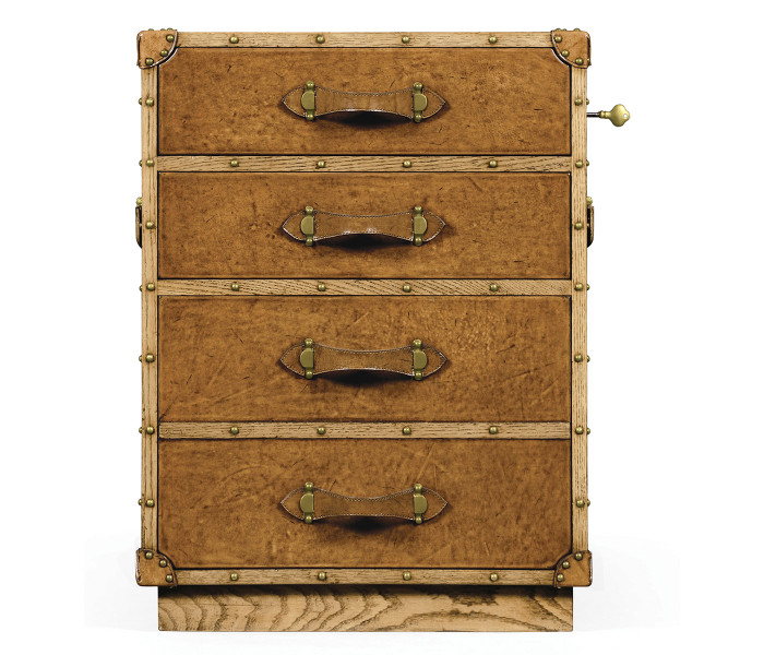 Travel Trunk Style Wellington Filing Cabinet