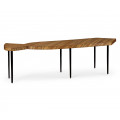 Inlaid Stripe “Necktie” Bench Or Coffee Table