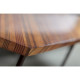 Inlaid Stripe Necktie Bench Or Coffee Table