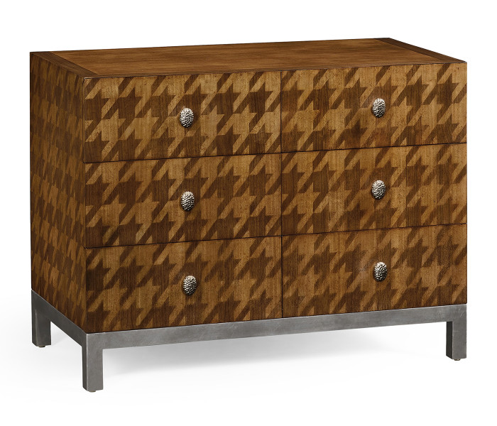 Houndstooth Chest of Drawers