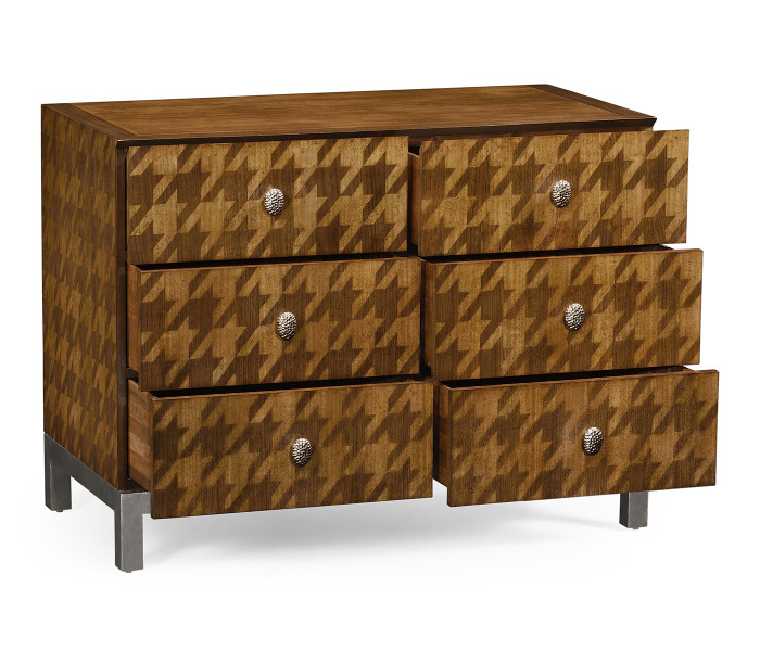 Houndstooth Chest of Drawers