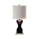 Coco's String of Pearls and Little Black Dress Lamp