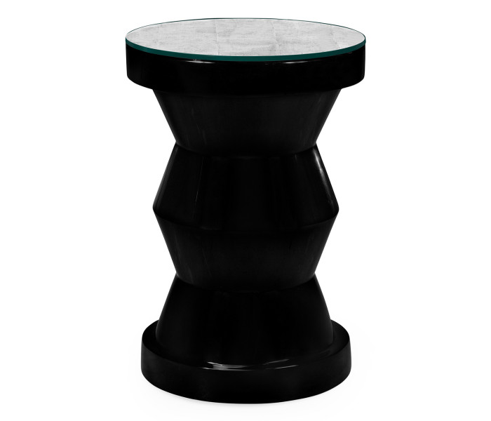 Smoky Black round wine table