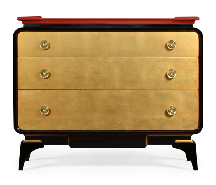 Emperor Red Chest of Drawers