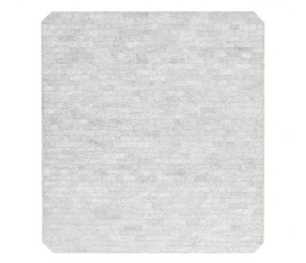 Square White Smoke Eggshell Inlay Coffee Table