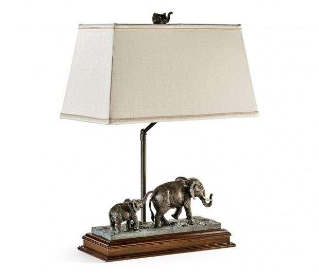 The elephant table lamp (Left)
