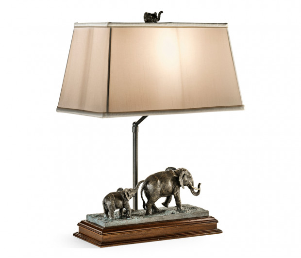 The elephant table lamp (Left)