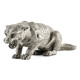 Antique White Brass Panther