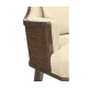 Dark Santos Winged Back Occasional Chair