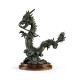 Dark Bronze Dragon Statue