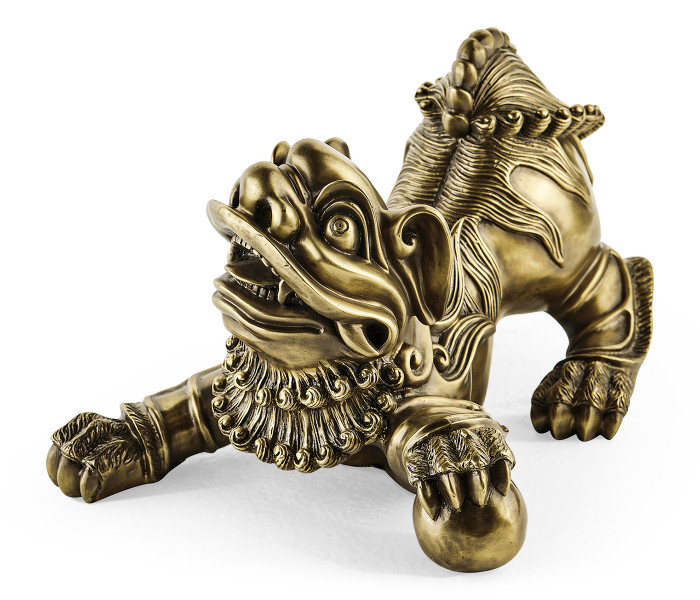 Antique Brass Foo Dog