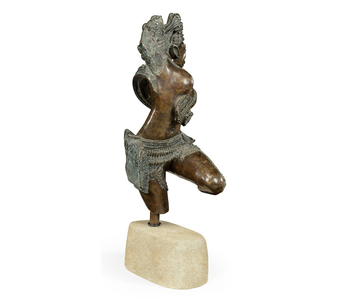 Antique Bronze Dancing Celestial Deity