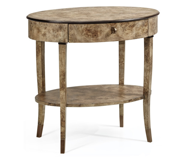 Hamilton Oval Bedside Table
