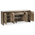 Hamilton White Marble Credenza