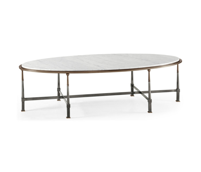 Hamilton Oval Cocktail Table