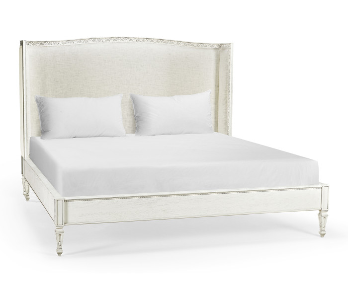 Antisolar Upholstered Shelter King Bed