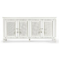 White Crepuscular Credenza