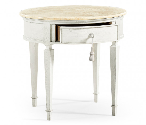 Anvil Round End Table