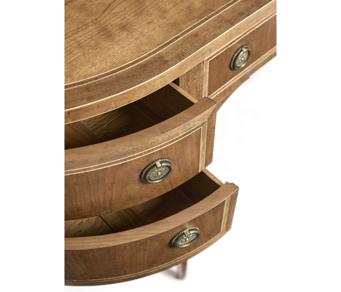 Sundial Demilune Console Table