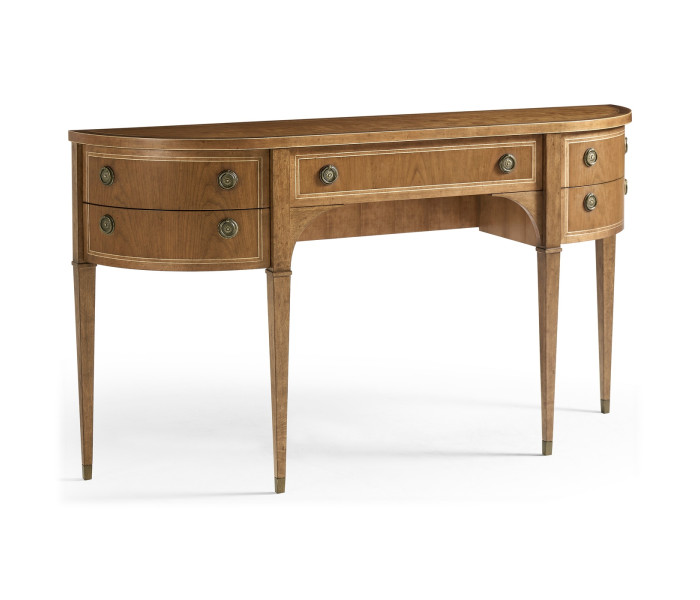 Sundial Demilune Console Table