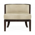 Langkawi Occasional Tub Chair with Rattan Matte Back