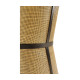 Dark Brown Ash & Woven Rattan Tub Chair, Upholstered in MAZO