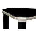 Triangular Black Gloss Side Table