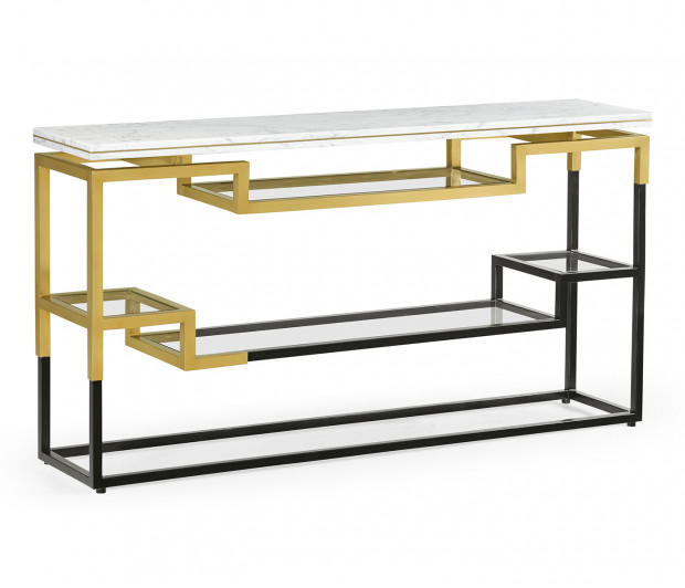 Fusion Bronze & Brass Console