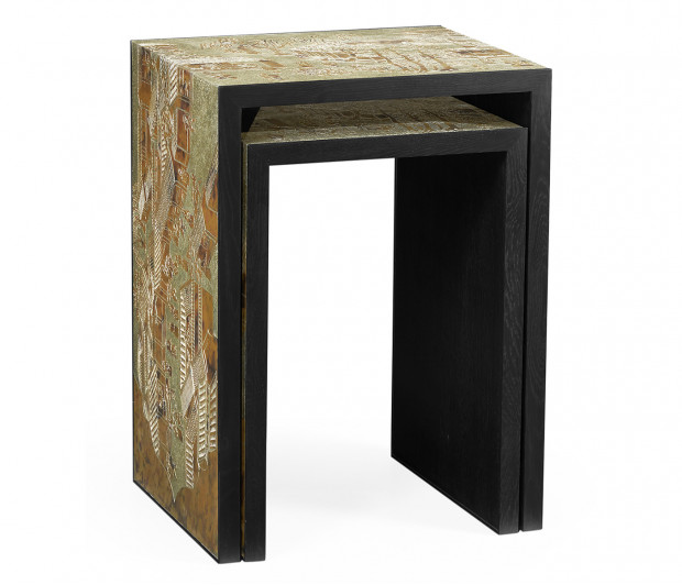 Fusion Chinoiserie Nesting Tables
