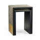 Fusion Etched Brass Nesting Tables