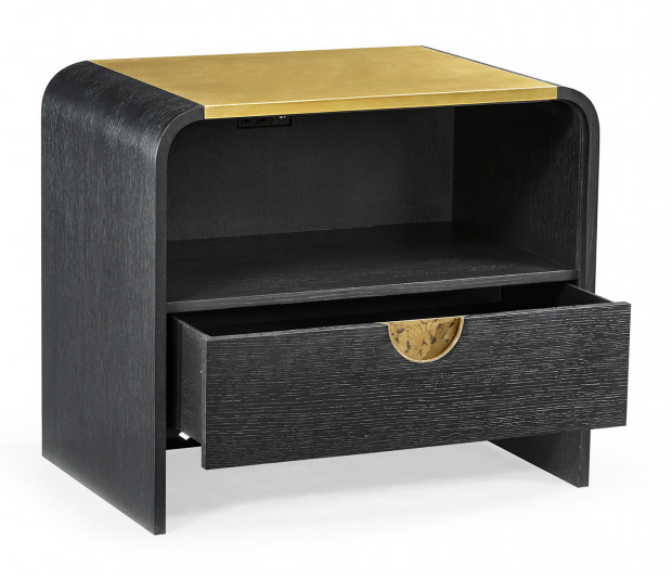 Fusion Curved Nightstand