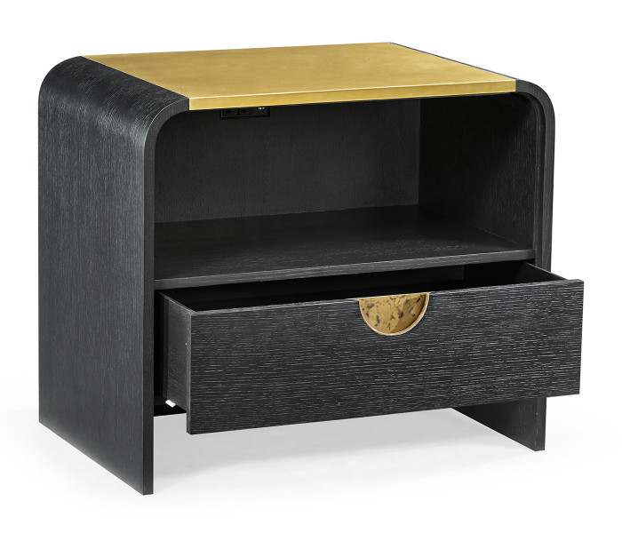 Fusion Curved Nightstand