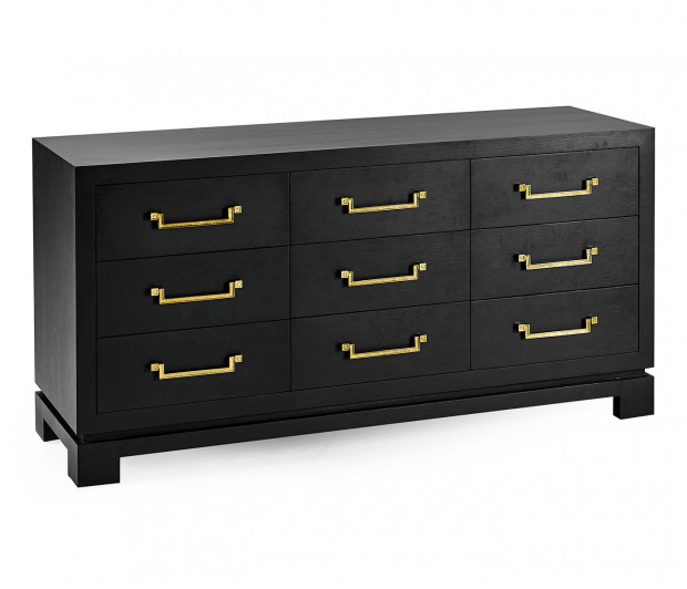 Fusion Ebonized Oak Dresser