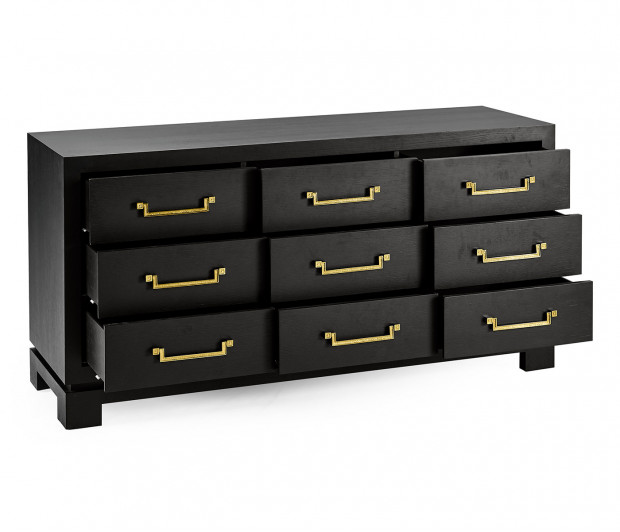 Fusion Ebonized Oak Dresser