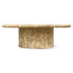 Guyot Travertine Cocktail Table