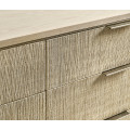 Grasscloth Dresser