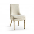 Shoal Linen & Grasscloth Side Chair