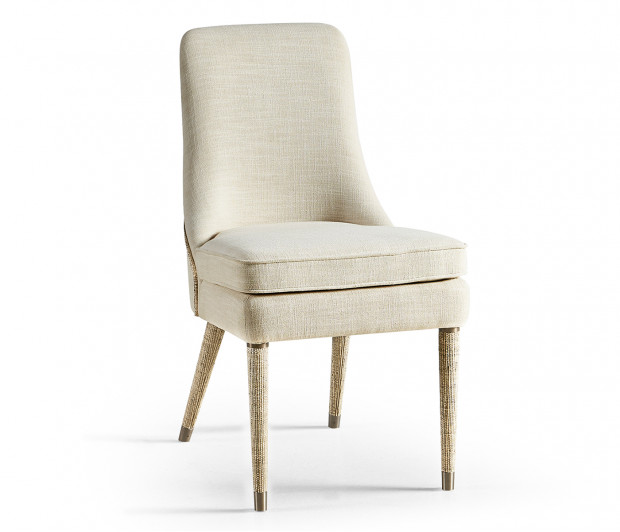 Shoal Linen & Grasscloth Side Chair Shoal Linen & Grasscloth Side Chair