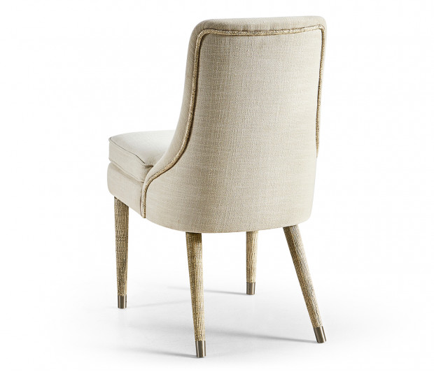 Shoal Linen & Grasscloth Side Chair Shoal Linen & Grasscloth Side Chair