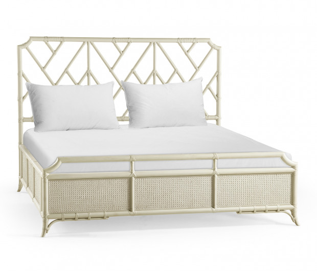 Tropical Tracery Chippendale Bamboo Bed Tropical Tracery Chippendale Bamboo Bed