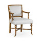 Halwell Grey Fruitwood Chair, Upholstered in COM