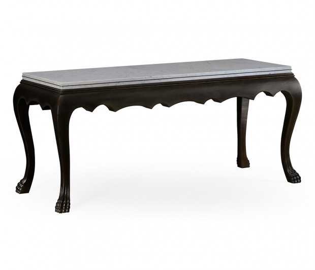 Eden Ebonised Distressed Oak Table Eden Ebonised Distressed Oak Table