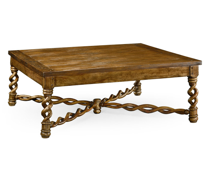 Purbeck Grey Fruitwood Coffee Table
