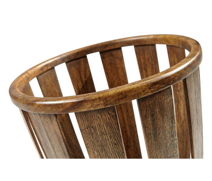 Barton Grey Fruitwood Basket
