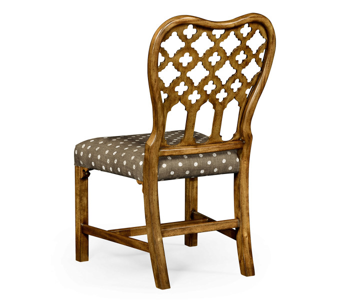 Kingsley Grey Fruitwood Side Chair