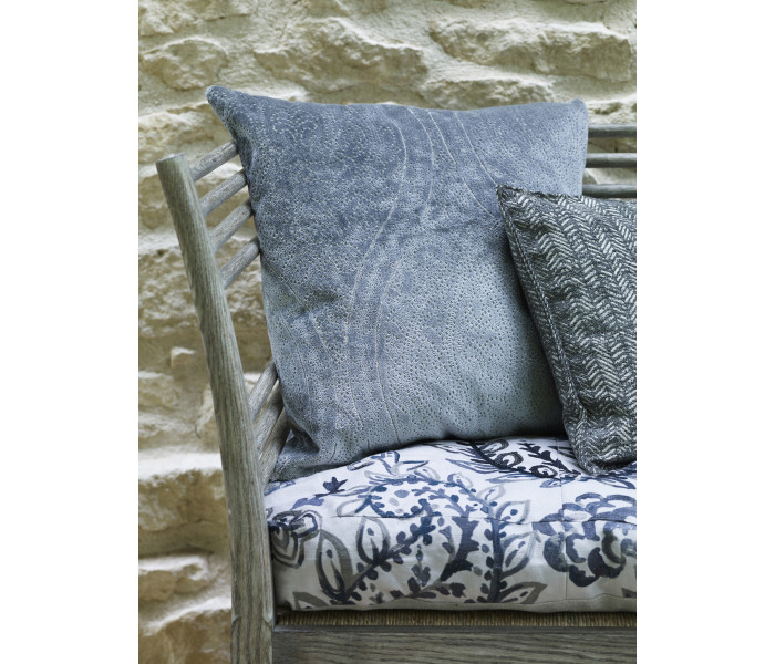 Toby's Grey Oak Sofa, Upholstered in COM