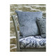 Toby's Grey Oak Sofa, Upholstered in COM