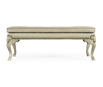 Small Tarporley Grey Oak Stool