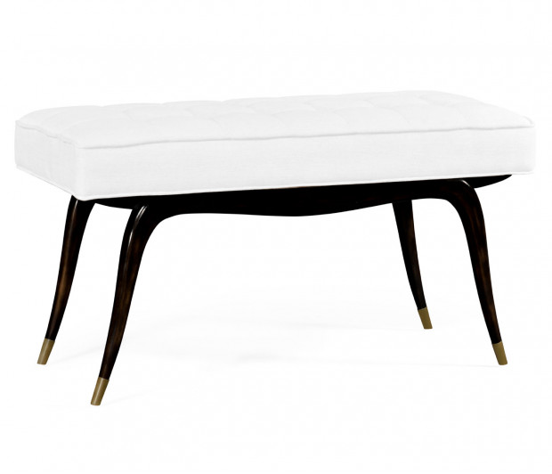 Sappello Charcoal Wash Bench, Upholstered in COM Sappello Charcoal Wash Bench, Upholstered in COM