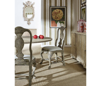 Jacob Country Distressed Dining Chair
